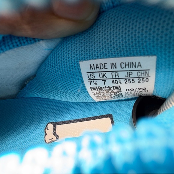 Size 7.5 - adidas Trae Young 2 Down in the Deep, H06479, Clean, No Box, 9/10 - Picture 10 of 12